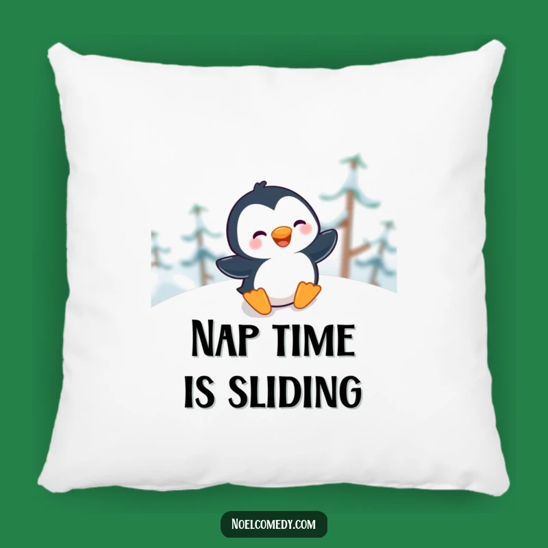 Funny Giggling Penguin Pillow: Cozy Winter Comfort, Adorable Funny Gift