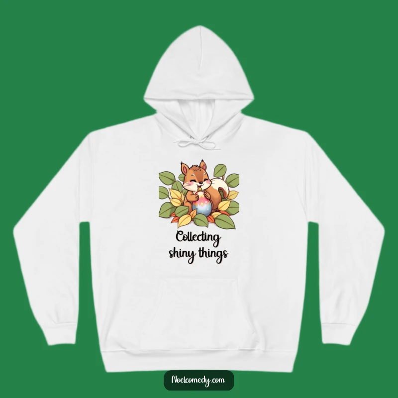 Funny Squirrel Christmas Hoodie: Cozy Giggling Holiday Humor