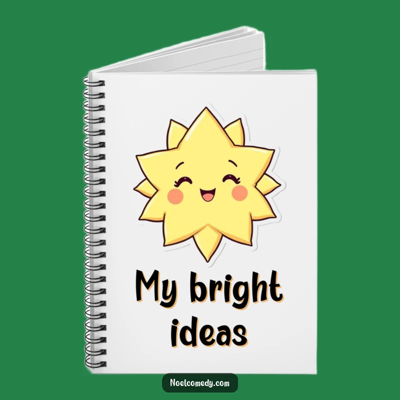 Funny Star Shine Notebook - Journal Your Bright Ideas Funny Gift